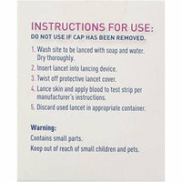 True Plus Sterile Lancets 33 Gauge, 100 Count - Image 2