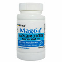 Mag 64 mg (Magnesium Chloride) 60 Tablets by Rising - Image 1