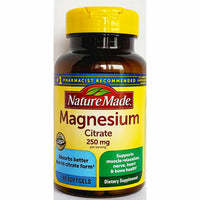 Magnesium Citrate 250 mg, 60 Softgels by Nature Made - Image 1