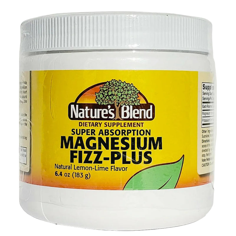 Magnesium Fizz-Plus, 6.4 oz by Natures Blend - Main product image
