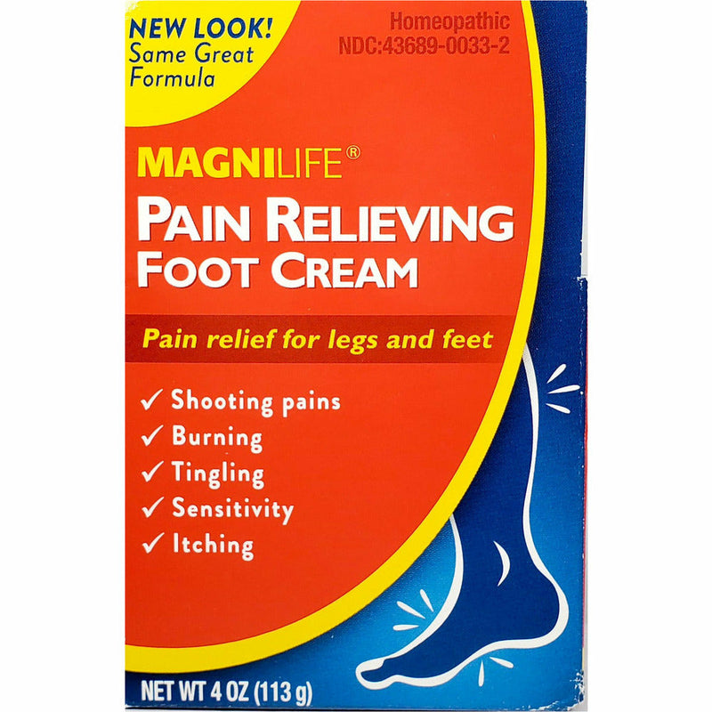 MagniLife Pain Relieving Foot Cream, 4 oz - Main product image