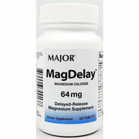 MagDelay 64 mg (Delayed-Release) 60 Tablets by Major - Image 1