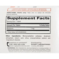 Melatonin 1 mg 90 Tablets by Rugby - Image 2