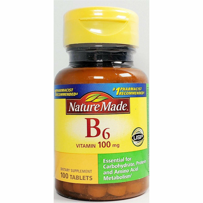 Vitamin B6 - 100 mg 100 Tablets by Nature Made - Main product image