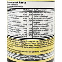 Multivitamin with Minerals, 100 Tablets by Nature's Blend - Image 2