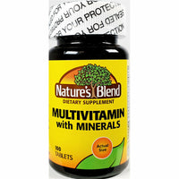 Multivitamin with Minerals, 100 Tablets by Nature's Blend - Image 1