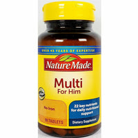 Multivitamin for Men (No Iron) 90 Tablets by Nature Made - Image 1