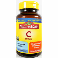 Vitamin C 500 mg, 60 Softgels by Nature Made - Image 1