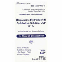 Olopatadine HCl Ophthalmic Solution 5 mL by Aurohealth - Image 1