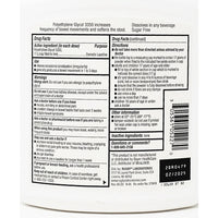 Polyethylene Glycol (PEG 3350) 17.9 oz each (1 or 3 Pack) by Rugby - Image 3