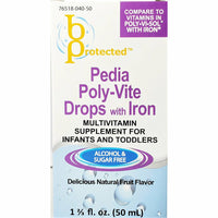 Multivitamin with Iron (Pedia Poly-Vite) Drops 50 mL - Image 1