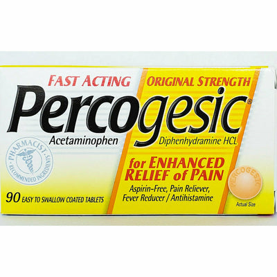 Percogesic (Aspirin-Free) 90 Coated Tablets