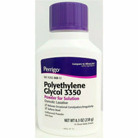 Polyethylene Glycol 3350, 8.3 oz each (1 or 3 Pack) by Perrigo - Image 1