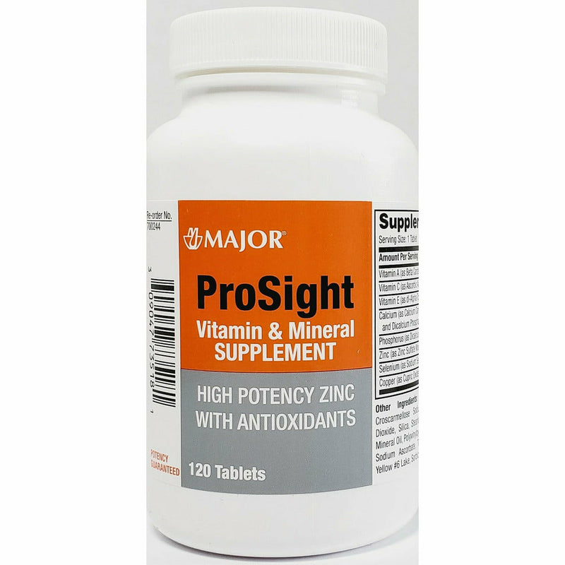 ProSight (Vitamin/Mineral Supplement) 120 Tablets by Major - Main product image
