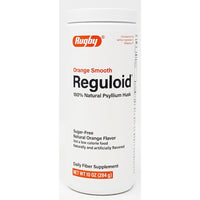Reguloid Psyllium Husk (Sugar Free) Orange Smooth 10 oz each (1 or 3 Pack) by Rugby - Image 1