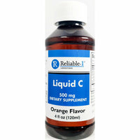 Vitamin C (Liquid), 500 mg 4 fl oz - Image 1