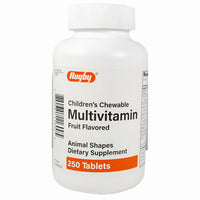 Multivitamin for Children (Chewable) 250 Tablets by Rugby - Image 1