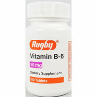 Vitamin B6, 50 mg 100 Tablets by Rugby - Image 1