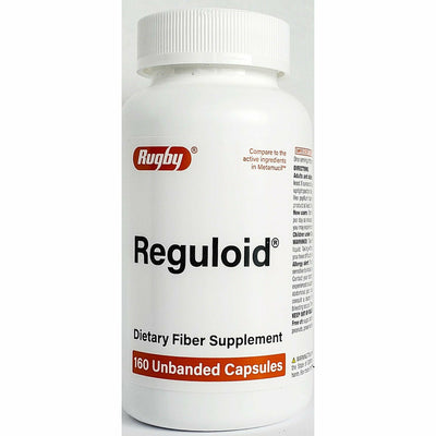 Reguloid Fiber Supplement, 160 Capsules by Rugby
