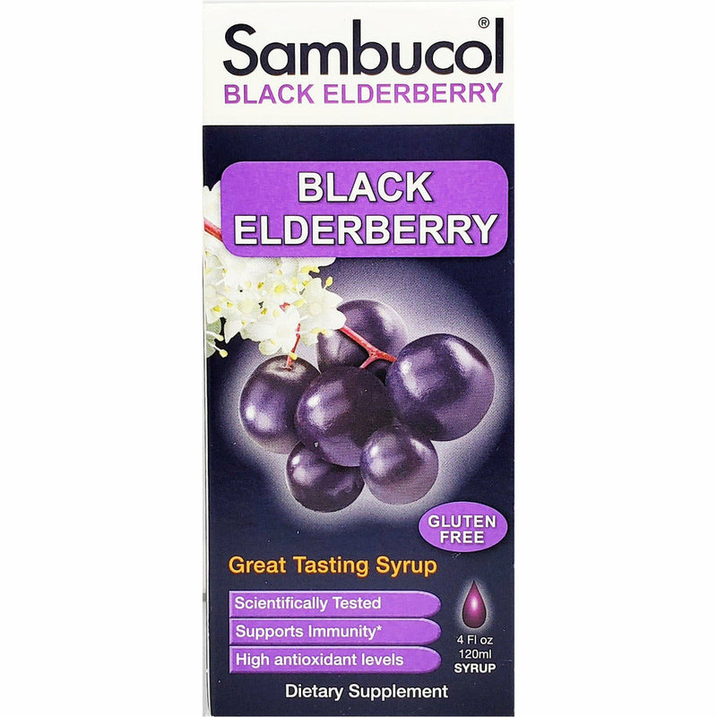 Sambucol Black Elderberry Liquid, 4 fl oz - Main product image
