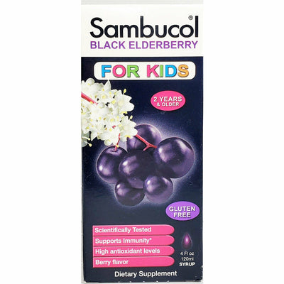 Sambucol Black Elderberry for Kids, 4 fl oz