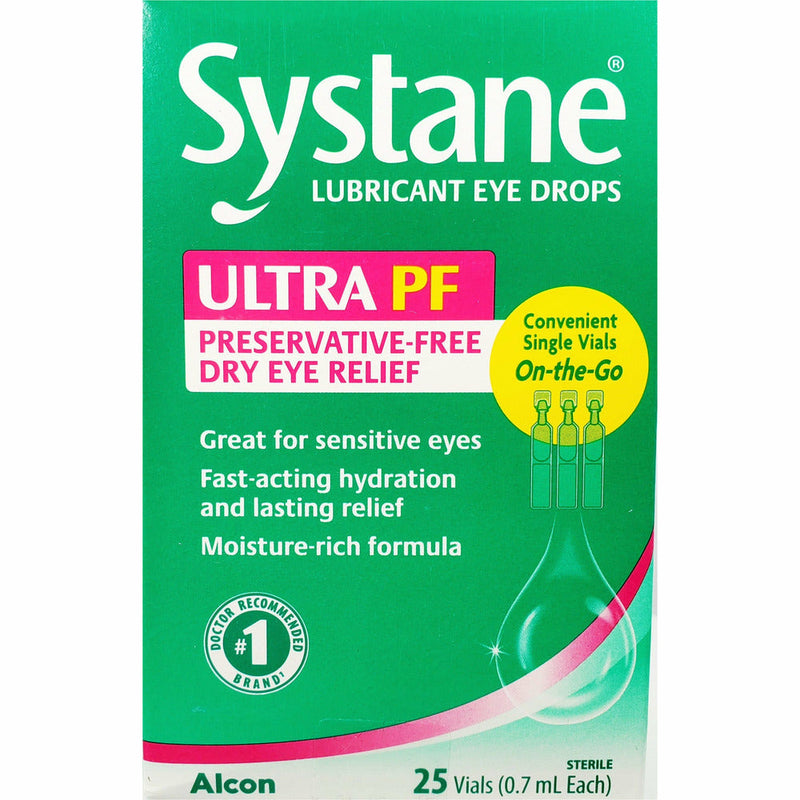 Systane Lubricant Eye Drops, 25 (Single Use) Vials - Main product image