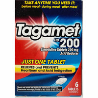 Tagamet Heartburn Relief, 200 mg 6 Tablets - Image 1