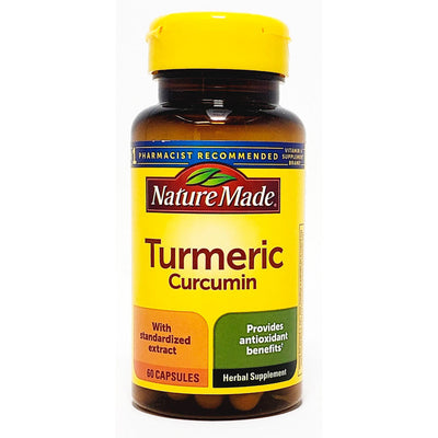 Turmeric Curcumin 500 mg 60 Capsules by Nature Made