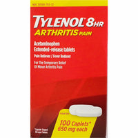 Tylenol 8 hr Arthritis Pain 650 mg (Extended-Release) 100 Caplets - Image 1