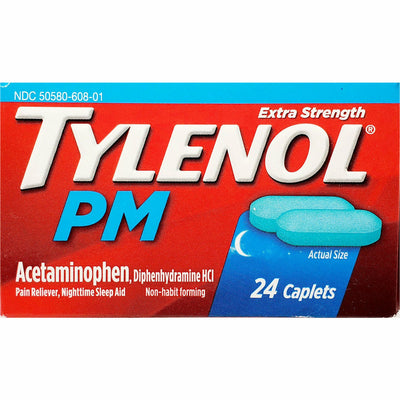 Tylenol PM 500 mg, 24 Caplets