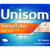 Unisom Sleep Tabs 25 mg, 16 Tablets - Image 1
