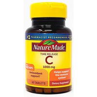Vitamin C-1000 mg (Rose Hips) 60 (Time Release) Tablets by Nature Made - Image 1
