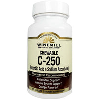Vitamin C-250 mg, 60 Chewable Tablets by Windmill - Image 1