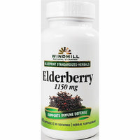 Elderberry 1150 mg 60 Capsules by Windmill - Image 1